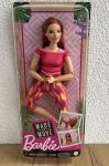 Mattel - Barbie - Made to Move - Yoga - Curvy (Orange Pants) - Poupée